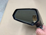 2010-2015 Chevy Camaro SS ZL1 LH Driver Side Mirror Power "Carbon Flash"