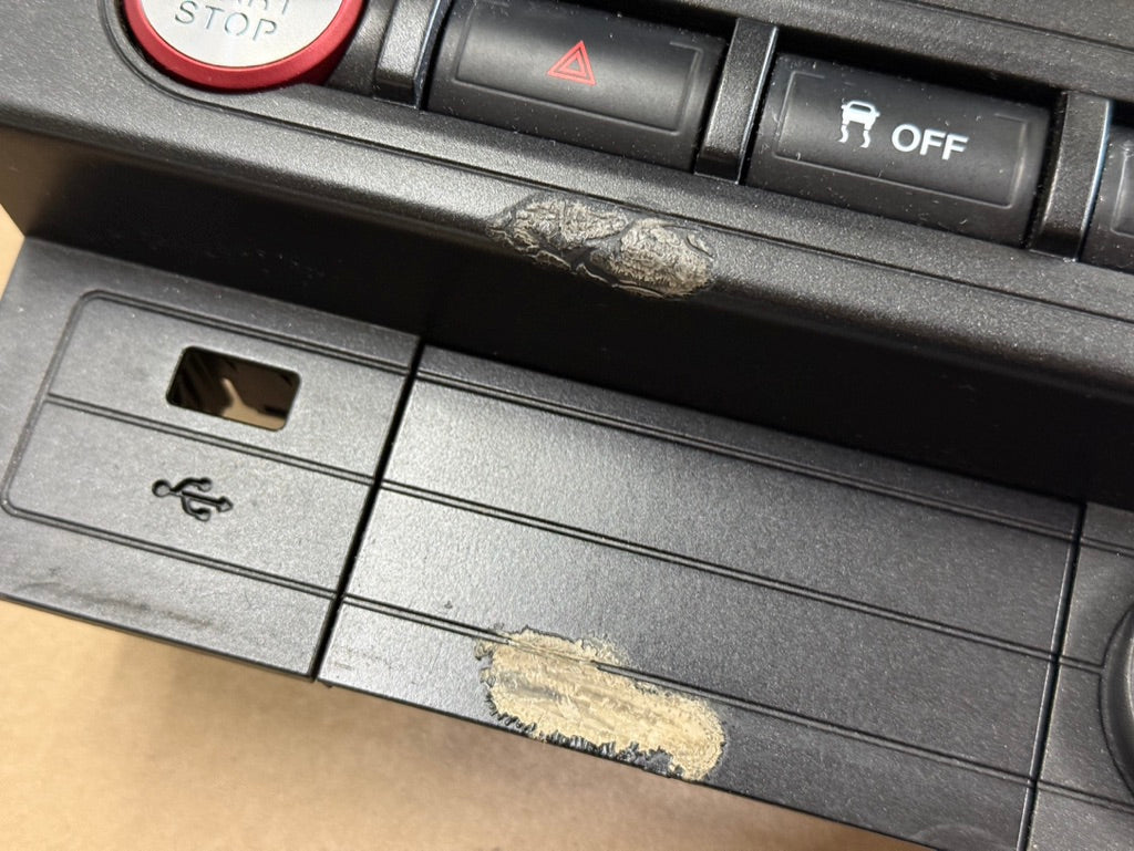 2018-2023 Ford Mustang GT Face Plate Radio Trim Piece
