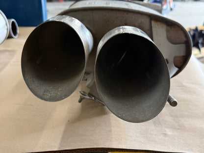 2018-2023 Ford Mustang GT Active Exhaust Quad Tip Mufflers