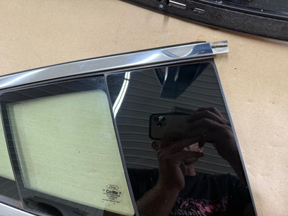 2015-2017 Ford Mustang GT Anniversary Stepped Quarter Glass Windows & Trim