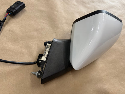 2015-2020 Ford Mustang GT LH Driver Side Mirror "White"