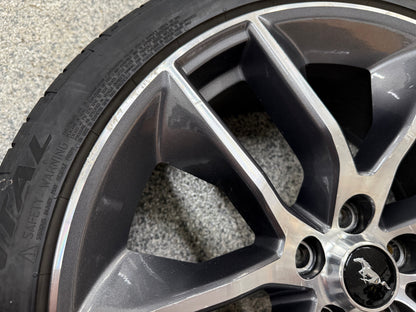 2015-2023 Ford Mustang GT Wheel Rim 20x9" Continental Extreme Contact 265/35/20