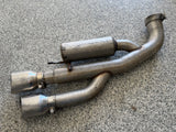 2018-2023 Ford Mustang GT 5.0L MBRP 3" Cat Back 4" Tips, Race Version (Damaged)
