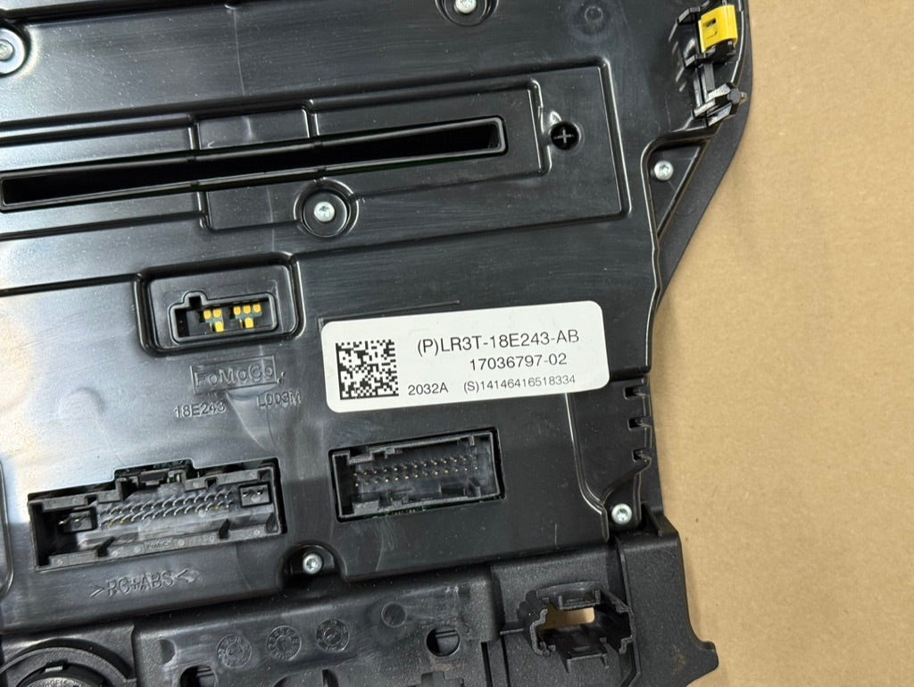 2018-2023 Ford Mustang GT Face Plate Radio Trim Piece