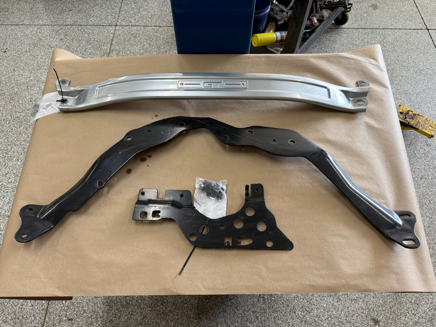 2015-2023 Ford Mustang Strut Tower and Firewall Brace Bar