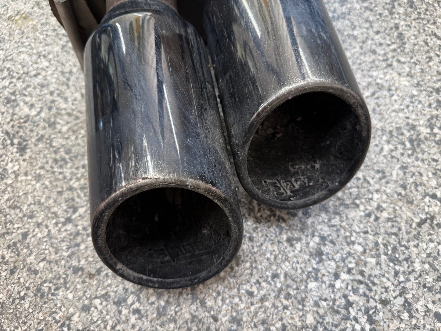 2018-2023 Ford Mustang GT Borla ATAK Cat-Back Exhaust System Black Tip *Damaged*