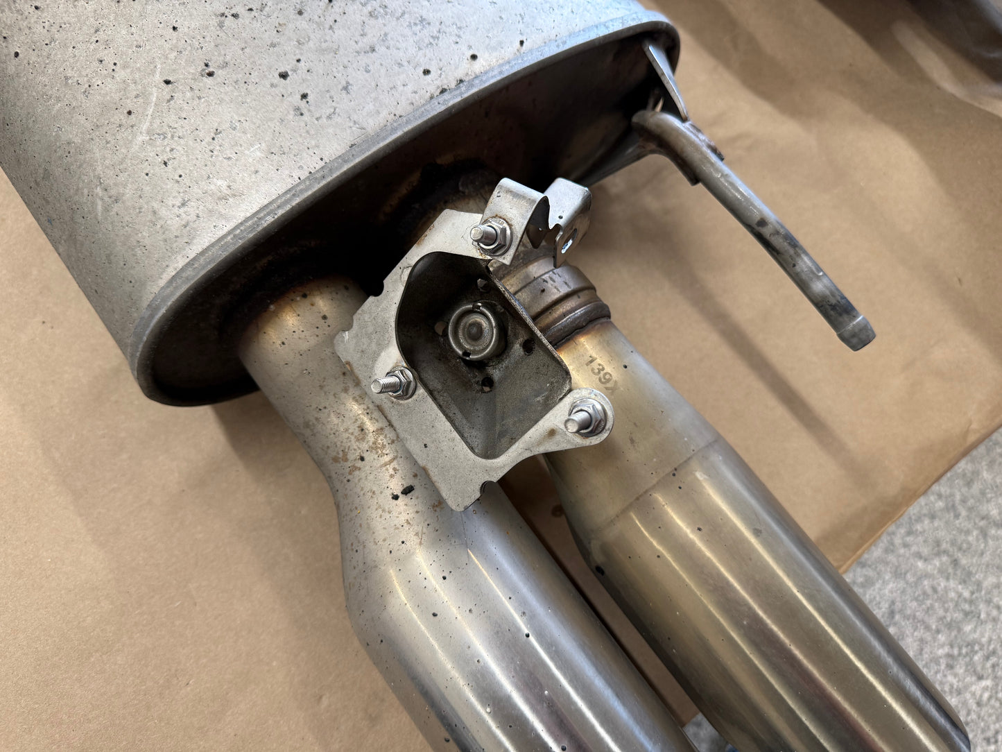 2018-2023 Ford Mustang GT Active Exhaust Quad Tip Mufflers