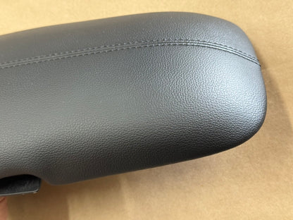 2015-2023 Ford Mustang Center Top Console Lid Armrest Black Stitching