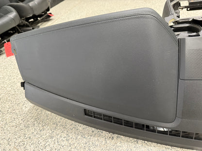 2018-2023 Ford Mustang Bullitt GT 5.0 PP1 Leather Dash Pad Frame Green Stitch