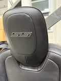 2010-2015 Chevy Camaro SS Black Leather Seats Front & Rear Coupe