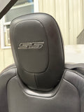 2010-2015 Chevy Camaro SS Black Leather Seats Front & Rear Coupe