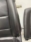 2010-2015 Chevy Camaro SS Black Leather Seats Front & Rear Coupe