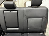 2023-2025 F-250 F-350 Super Duty Tremor Front Rear Black Leather Seats Crew Cab