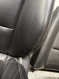 2010-2015 Chevy Camaro SS Black Leather Seats Front & Rear Coupe