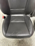 2010-2015 Chevy Camaro SS Black Leather Seats Front & Rear Coupe