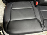 2023-2025 F-250 F-350 Super Duty Tremor Front Rear Black Leather Seats Crew Cab
