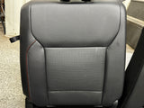2023-2025 F-250 F-350 Super Duty Tremor Front Rear Black Leather Seats Crew Cab