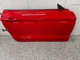 2015-2023 Ford Mustang GT GT500 RH Passenger Side Door Complete w/Glass Red