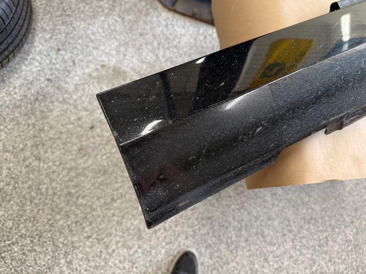 2010-2015 Chevrolet Camaro SS LH Driver Side Skirt Molding "Black"