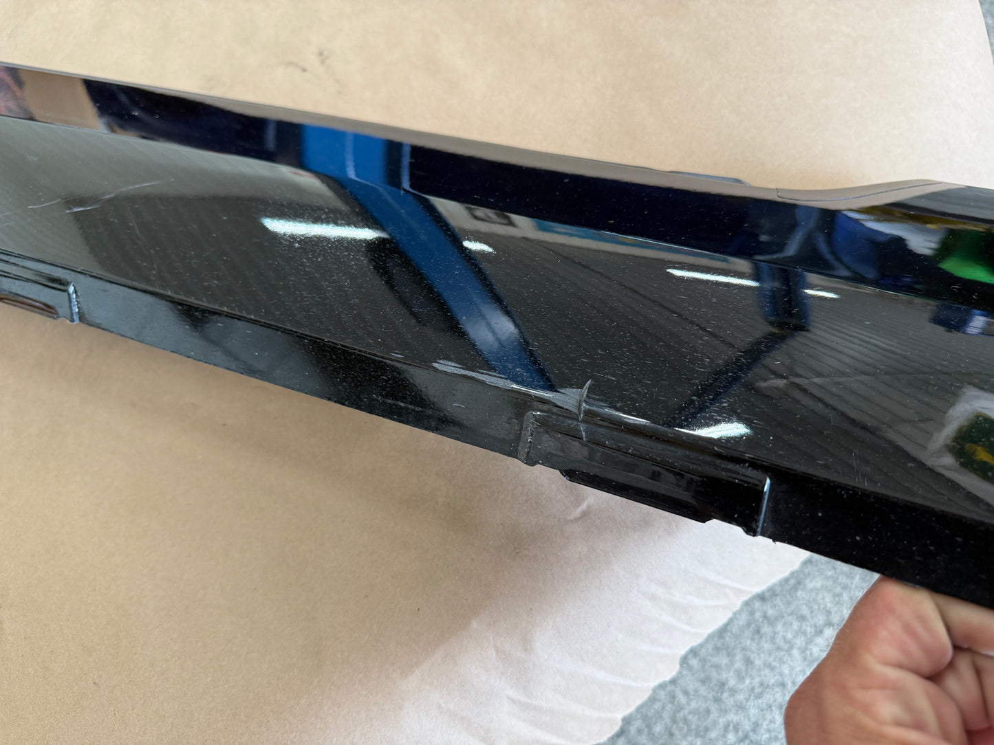 2010-2015 Chevrolet Camaro SS LH Driver Side Skirt Molding "Black"