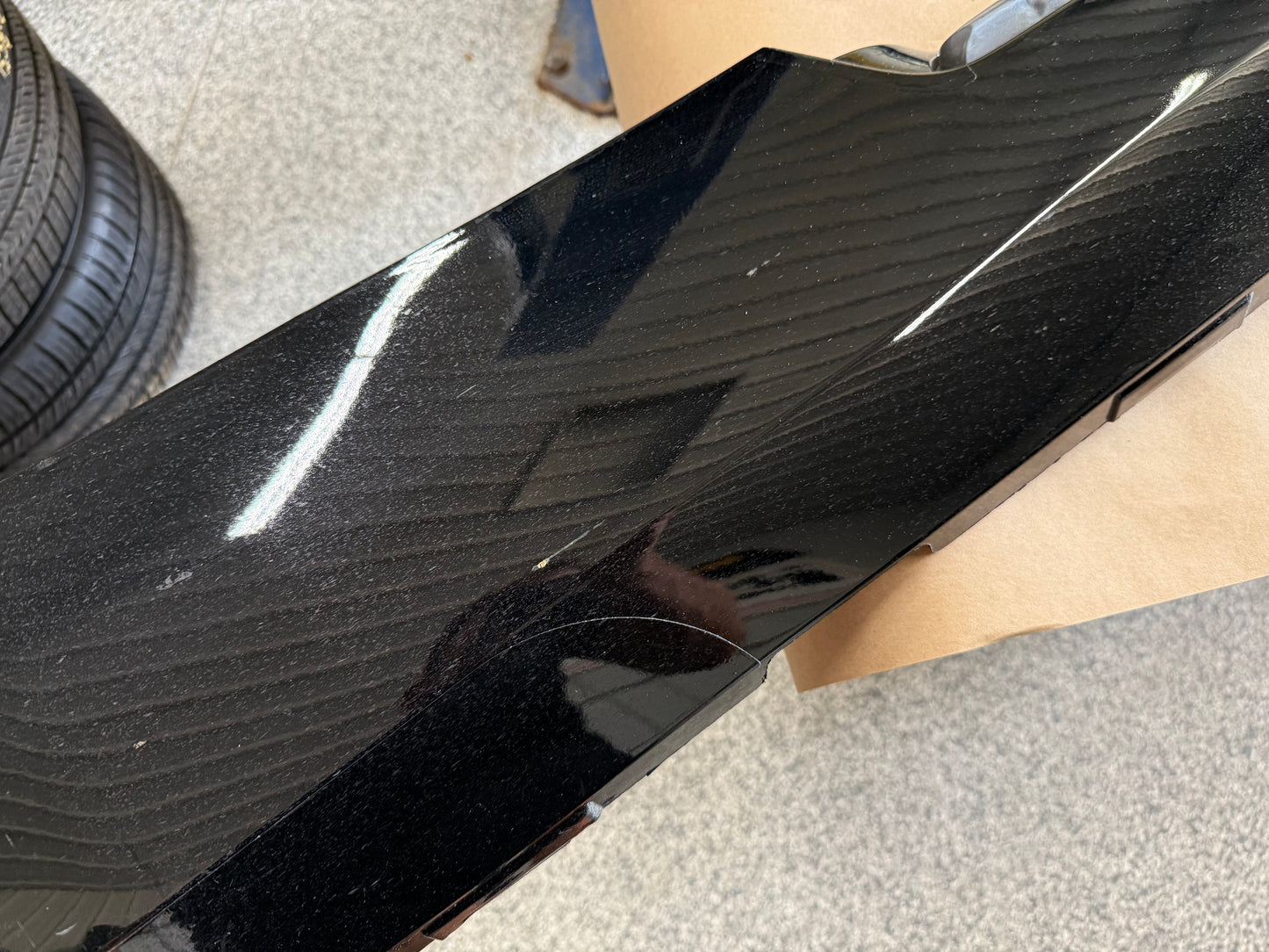 2010-2015 Chevrolet Camaro SS RH Passenger Side Skirt Molding "Black"