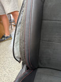 2018-2023 Ford Mustang GT California Special Front Rear Seats Black Red Stitch