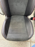 2018-2023 Ford Mustang GT California Special Front Rear Seats Black Red Stitch