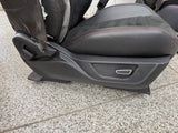 2018-2023 Ford Mustang GT California Special Front Rear Seats Black Red Stitch