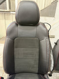 2018-2023 Ford Mustang GT California Special Front Rear Seats Black Red Stitch