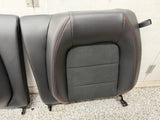 2018-2023 Ford Mustang GT California Special Front Rear Seats Black Red Stitch