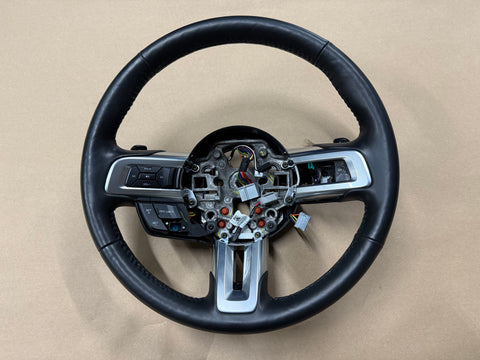 2018-2023 Mustang Leather Steering Wheel Automatic Paddle Shifters Heated
