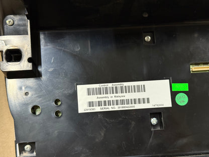 2014 Chevrolet Camaro SS MyLink Premium Radio Face Plate GM