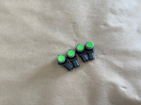 2010-2015 Chevrolet Camaro SS Parking Assist Sensors (4) "Synergy Green"
