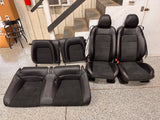 2018-2023 Ford Mustang GT California Special Front Rear Seats Black Red Stitch