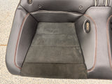 2018-2023 Ford Mustang GT California Special Front Rear Seats Black Red Stitch