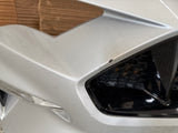 2018-2023 Ford Mustang GT Front Bumper Front Grilles Fogs Turn Signals "Silver"