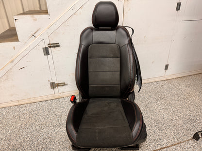 2018-2023 Ford Mustang GT California Special Front Rear Seats Black Red Stitch