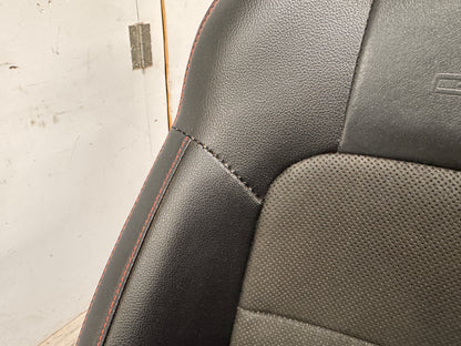 2018-2023 Ford Mustang GT California Special Front Rear Seats Black Red Stitch