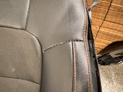 2018-2023 Ford Mustang GT California Special Front Rear Seats Black Red Stitch