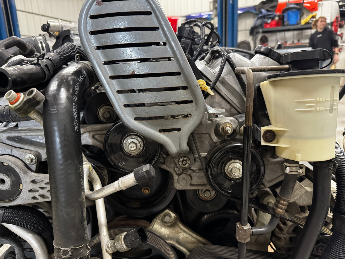 2003 Mustang Cobra SVT Supercharged 4.6 DOHC Engine Drivetrain T 56 Transmission 50k Miles