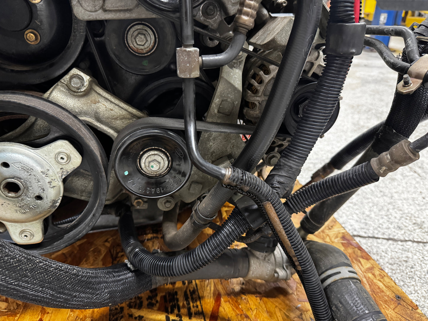 2003 Mustang Cobra SVT Supercharged 4.6 DOHC Engine Drivetrain T 56 Transmission 50k Miles