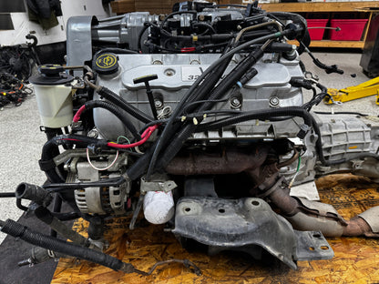 2003 Mustang Cobra SVT Supercharged 4.6 DOHC Engine Drivetrain T 56 Transmission 50k Miles