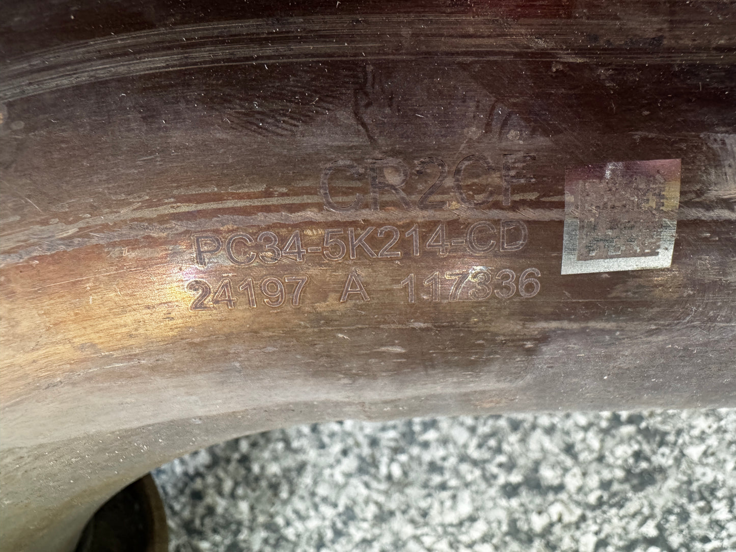 2023-2025 Ford F-250 Super Duty 6.7 Diesel Exhaust Tail Pipe