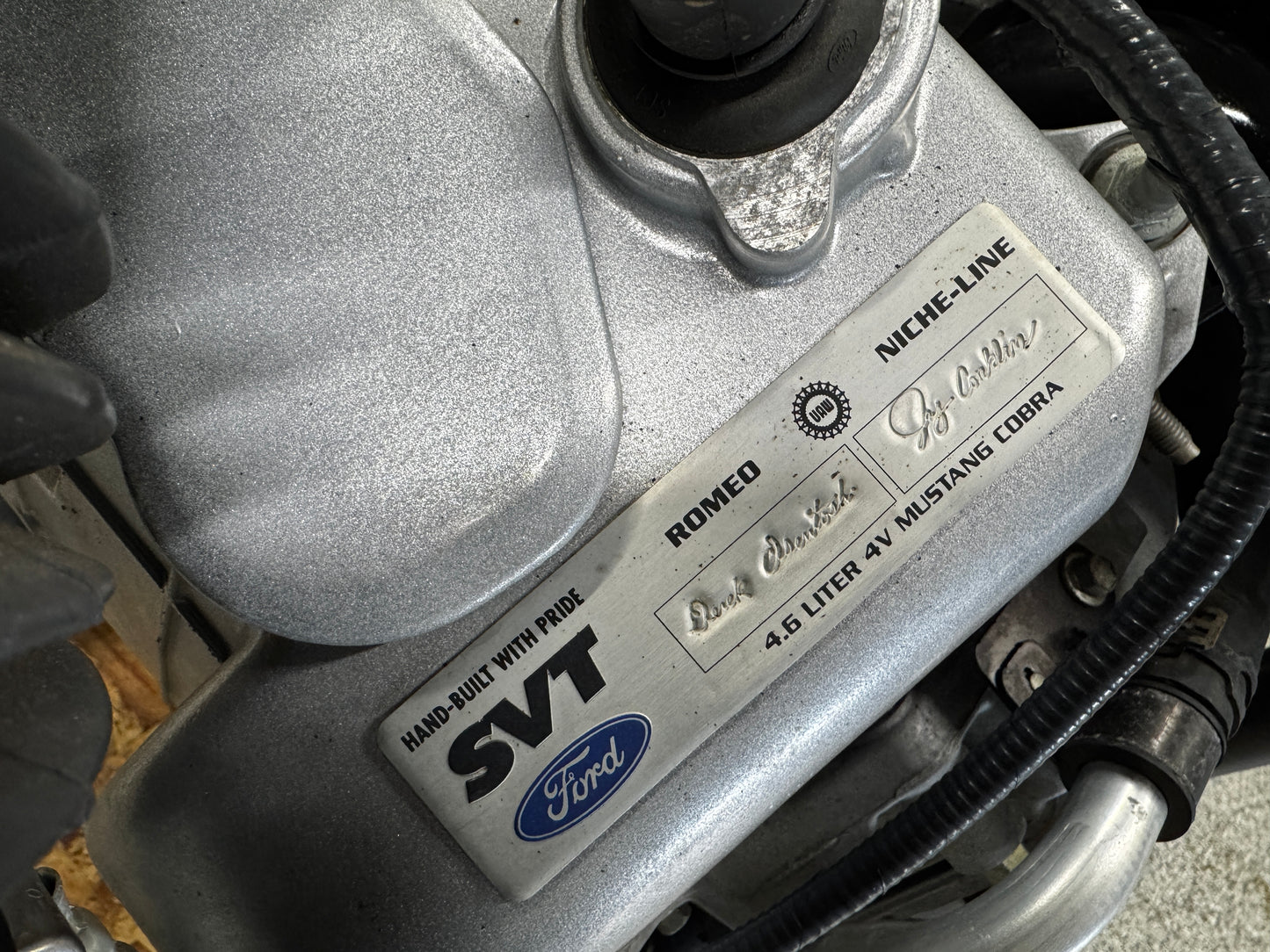 2003 Mustang Cobra SVT Supercharged 4.6 DOHC Engine Drivetrain T 56 Transmission 50k Miles