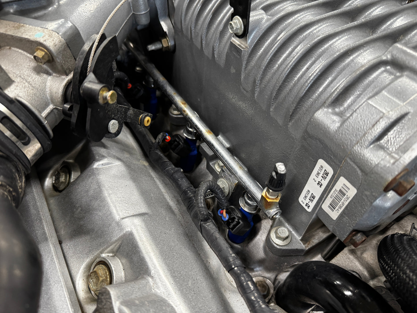 2003 Mustang Cobra SVT Supercharged 4.6 DOHC Engine Drivetrain T 56 Transmission 50k Miles