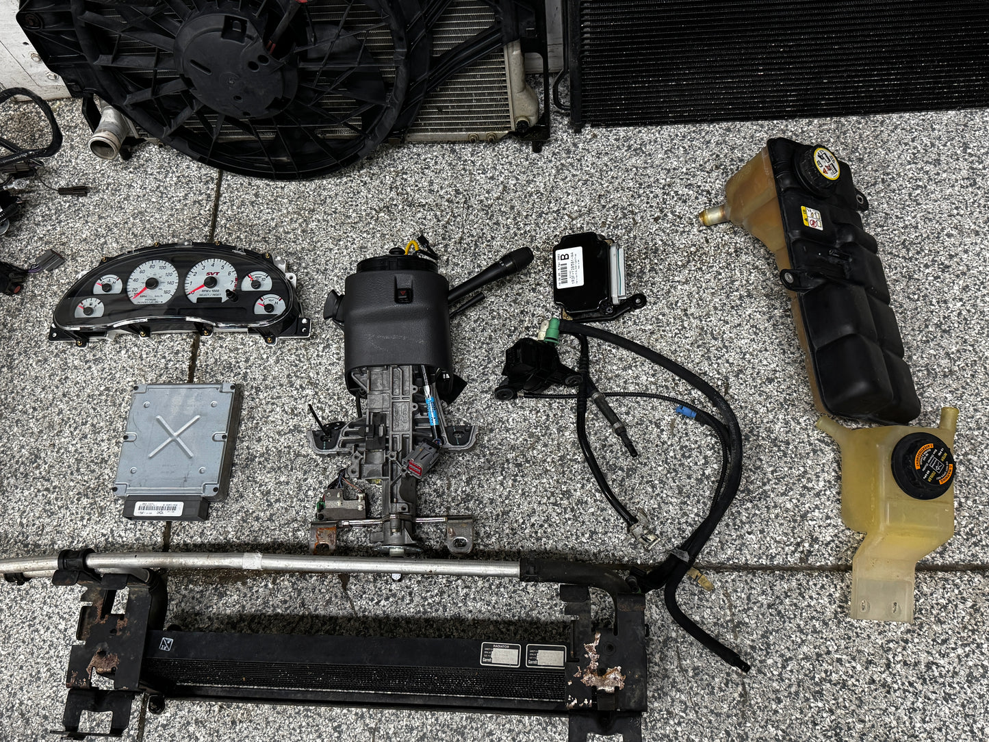 2003 Mustang Cobra SVT Supercharged 4.6 DOHC Engine Drivetrain T 56 Transmission 50k Miles