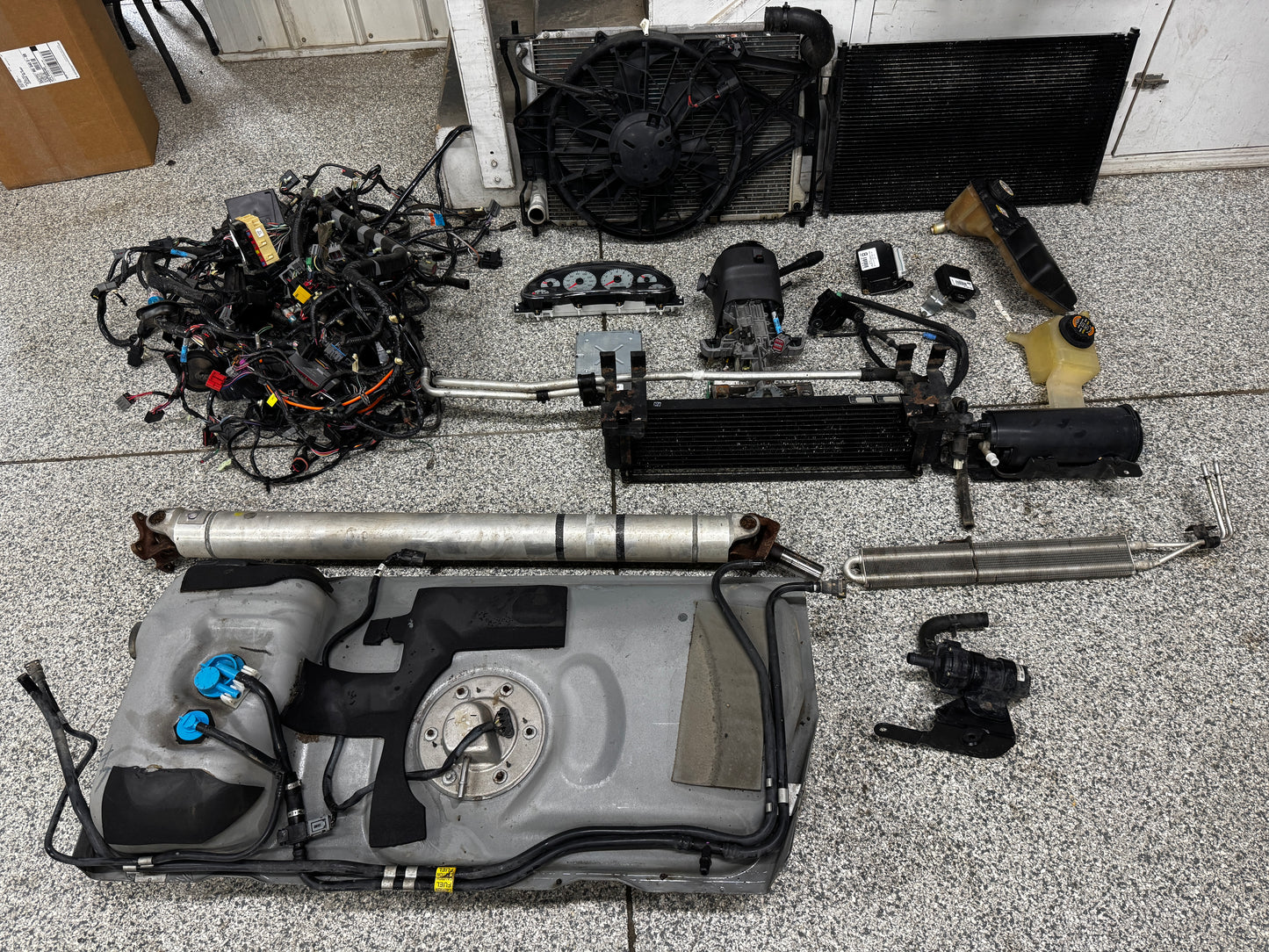 2003 Mustang Cobra SVT Supercharged 4.6 DOHC Engine Drivetrain T 56 Transmission 50k Miles