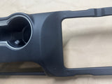 2018-2023 Mustang Bullitt Center Console Top Interior Trim Pieces Leather Green