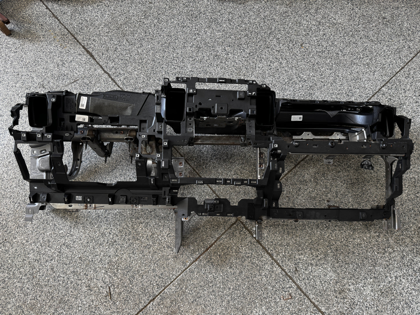 2023-2025 F-250 F-350 Super Duty Dash Skeleton Frame Plastic OEM Bare