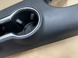 2018-2023 Mustang Bullitt Center Console Top Interior Trim Pieces Leather Green